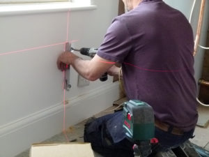 installing electric radiator