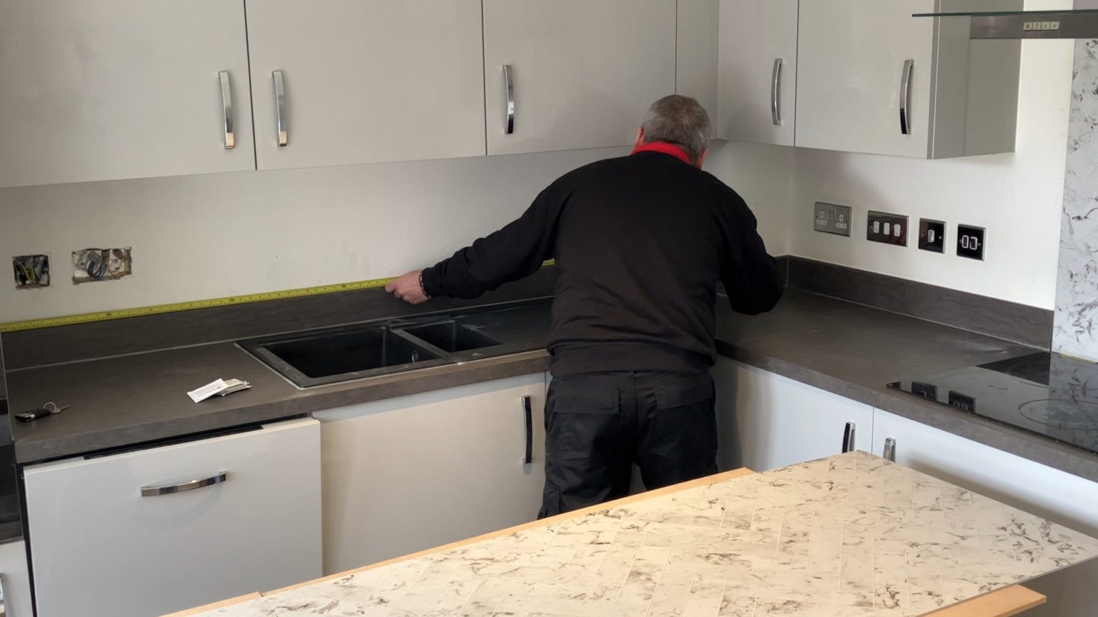 Bushboard's Alloy kitchen splashback installation guide Professional