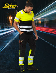 snickers hi-vis workwear