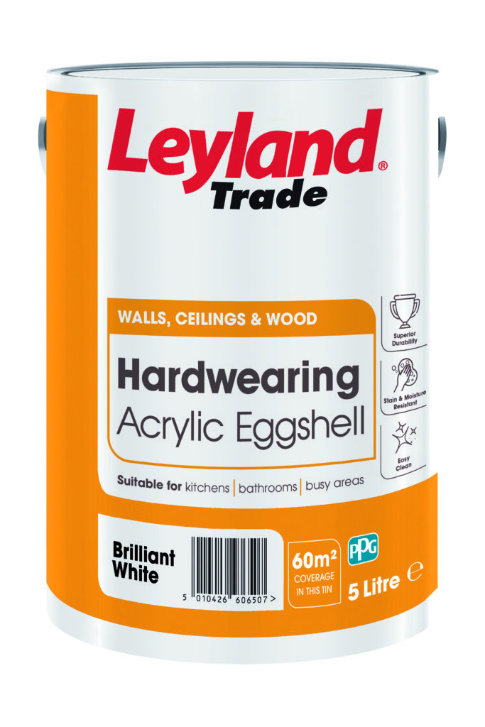 Hardwearing paint from Leyland Trade Professional Builder