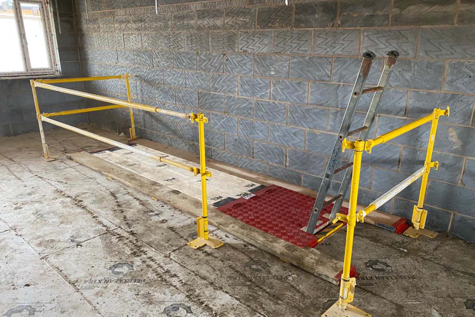 The Adjustable Stairwell Access Platform: eliminating construction safety issues