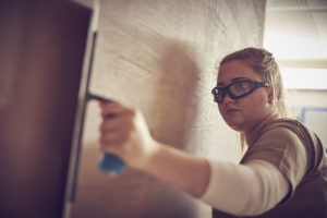 skimming plastering
