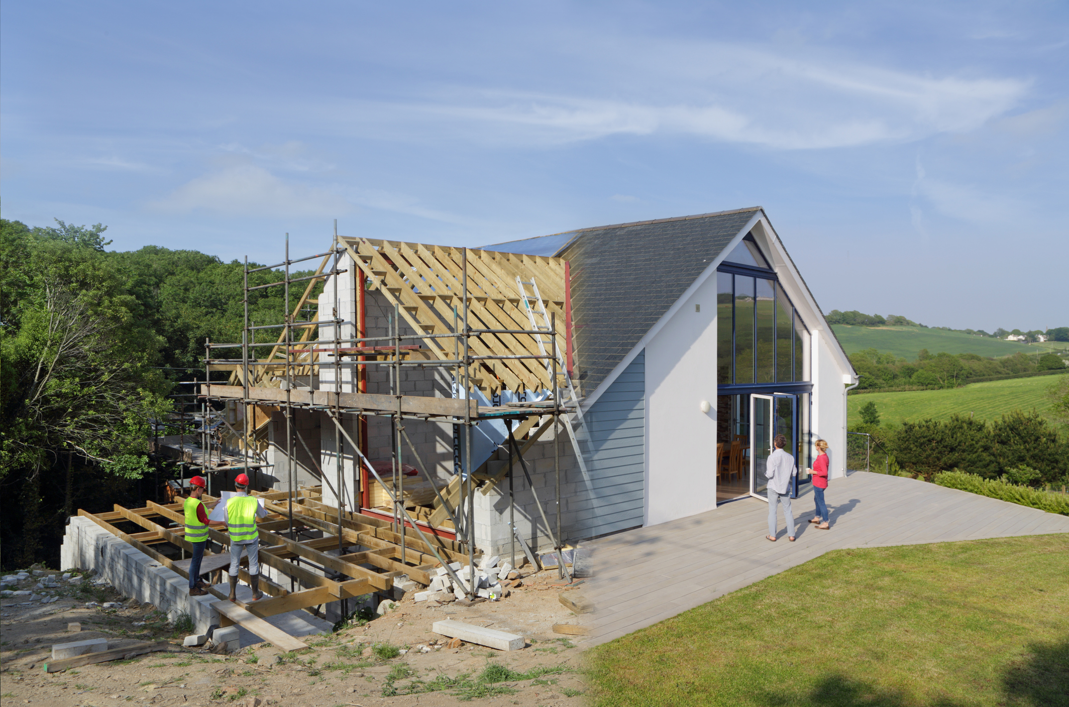 Warm and cold roof insulation