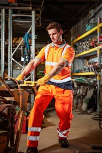 Hi Vis Two Tone Polo Shirt (location) (s)