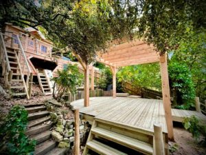 European Redwood decking