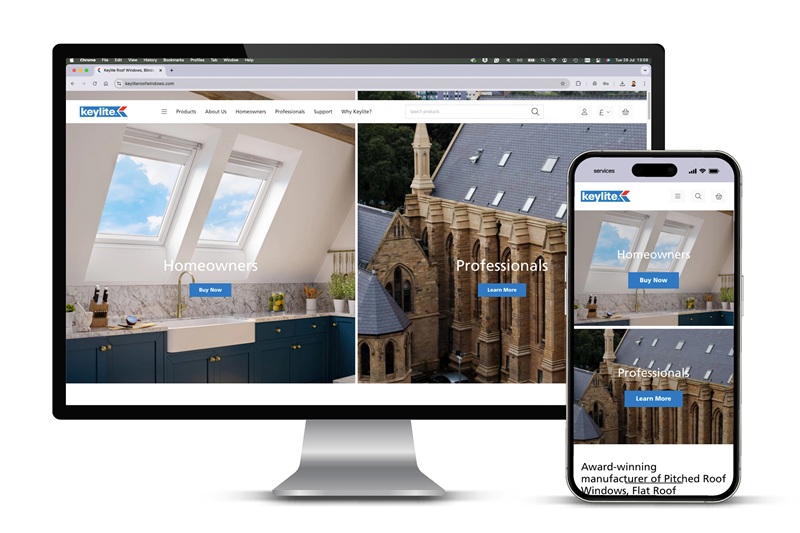 Keylite launches new website