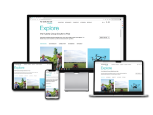 Kubota group solutions hub websites