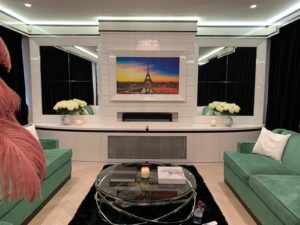 art deco entertainment room