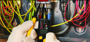Martindale voltage testing