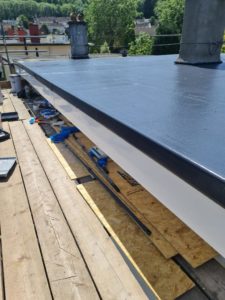 liquid coating system installed