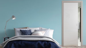glass pocket door