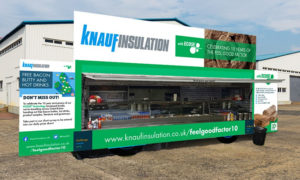 The ECOSE Technology 'Feel Good Factor' roadshow van