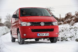 Vehicles for builders in winter