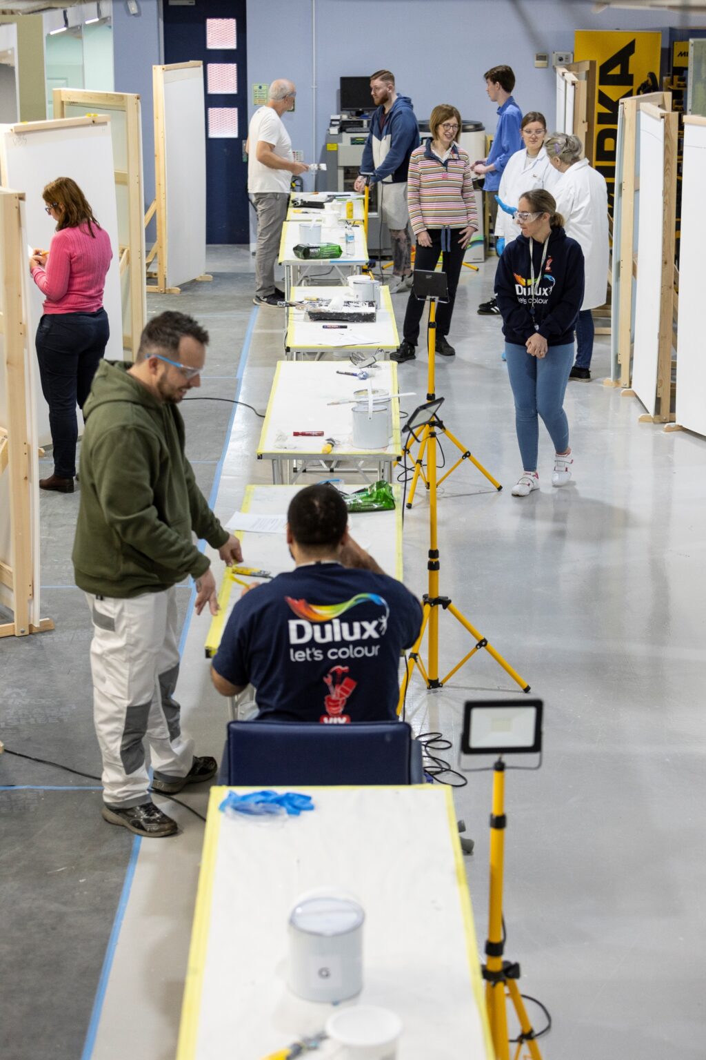 PB charts the development of Dulux Trade Diamond Matt Professional