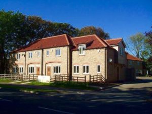 Housebuilder home in the countryside